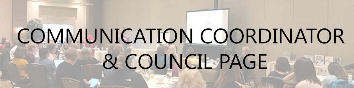 communication council and coordinator page 