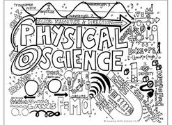 Physical Science Coloring Sheet